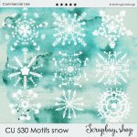 CU 530 MOTIFS SNOW CU 530 MOTIFS SNOW