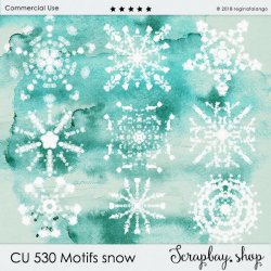 CU 530 MOTIFS SNOW CU 530 MOTIFS SNOW