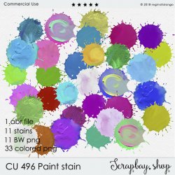 CU 496 PAIN STAIN CU 496 PAIN STAIN