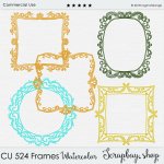 CU 524 FRAMES WATERCOLOR CU 524 FRAMES WATERCOLOR
