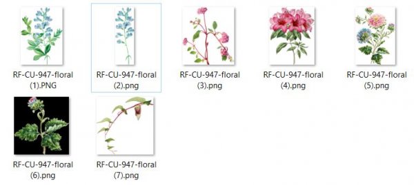 CU 951 BUNDLE FLORAL - Click Image to Close