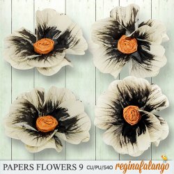 PAPER FLOWERS 9 PAPER FLOWERS 9