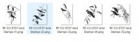 CU 0157 BIRD STAMPS