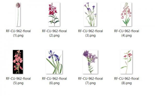 CU 962 FLORAL - Click Image to Close