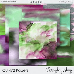 CU 472 PAPERS WATERCOLOR