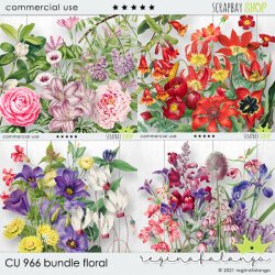 CU 966 BUNDLE FLORAL