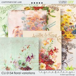 CU 0154 FLORAL VARIATIONS