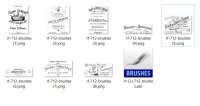 CU 712 BRUSHES