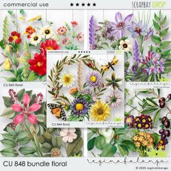 CU 848 BUNDLE FLORAL