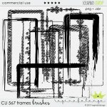 CU 567 FRAMES brushes CU 567 FRAMES brushes