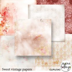 SWEET VINTAGE PAPERS SWEET VINTAGE PAPERS