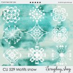 CU 529 MOTIFS SNOW CU 529 MOTIFS SNOW