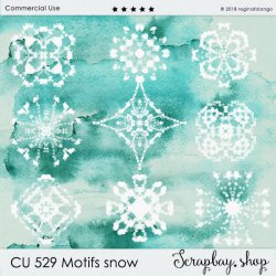 CU 529 MOTIFS SNOW CU 529 MOTIFS SNOW