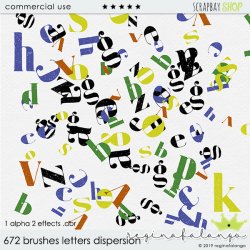 CU 672 BRUSHES LETTERS DISPERSION CU 672 BRUSHES LETTERS DISPERSION