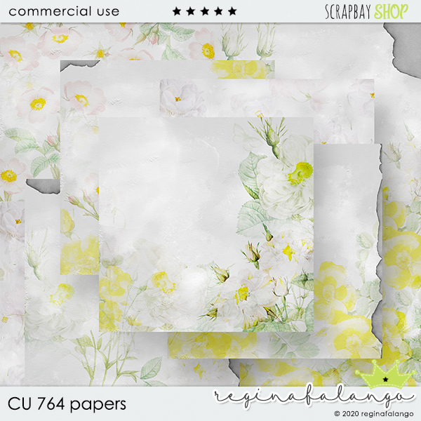 CU 764 PAPERS WHITE ROSES - Click Image to Close