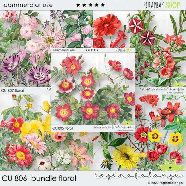 CU 806 BUNDLE FLORAL - Click Image to Close