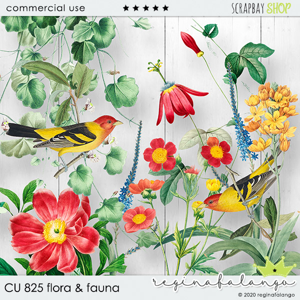 CU 825 FLORA & FAUNA - Click Image to Close