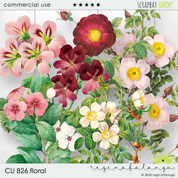 CU 826 FLORAL - Click Image to Close