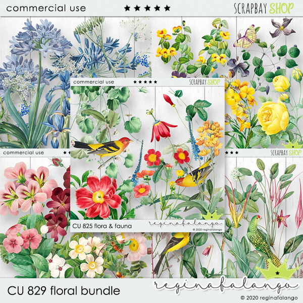 CU 829 FLORAL BUNDLE