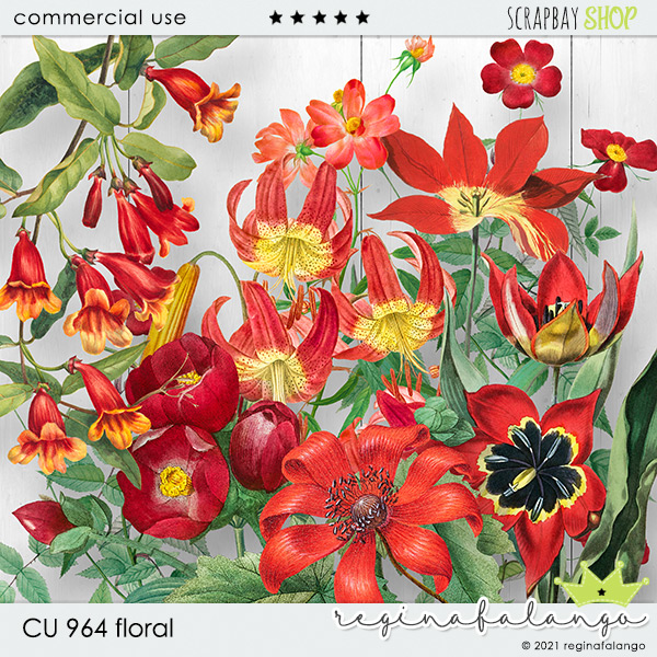 CU 964 FLORAL - Click Image to Close