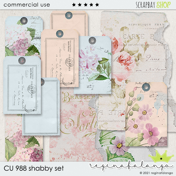 CU 988 SHABBY SET