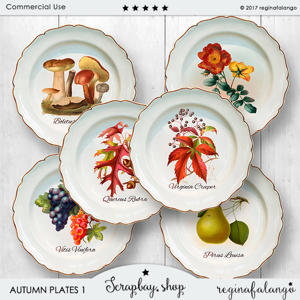 AUTUMN PLATES - Click Image to Close