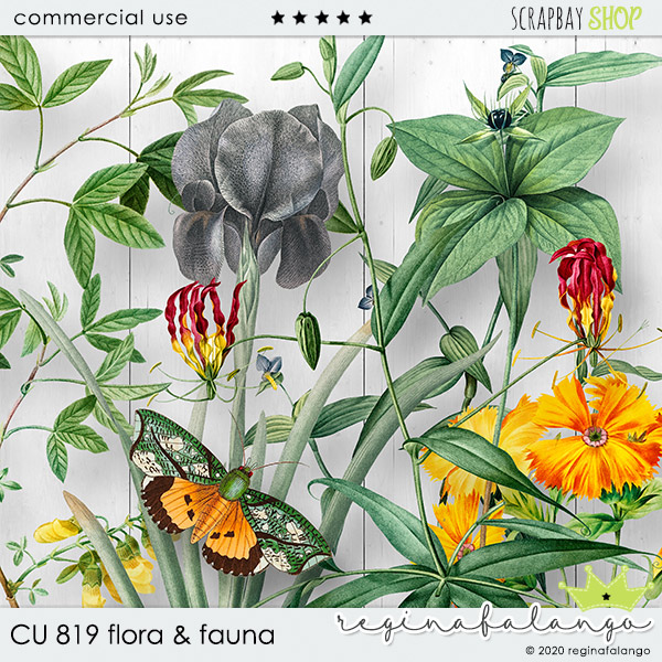 CU 819 FLORA & FAUNA - Click Image to Close
