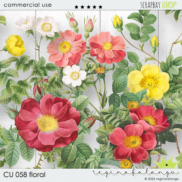 CU 058 FLORAL - Click Image to Close