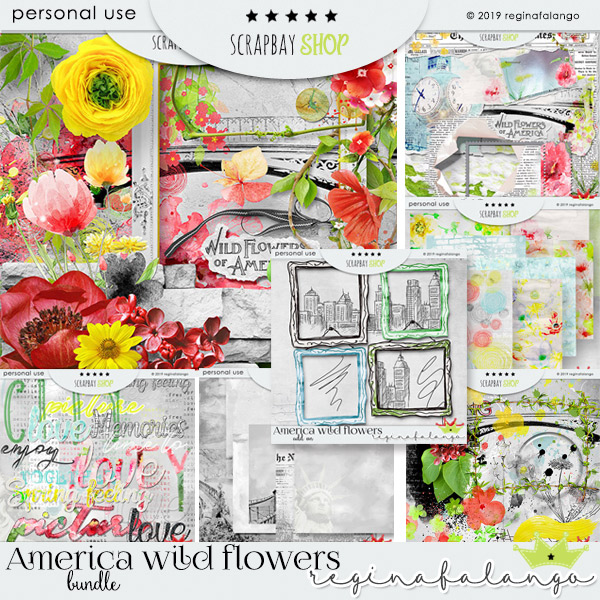 AMERICAN WILD FLOWER BUNDLE - Click Image to Close