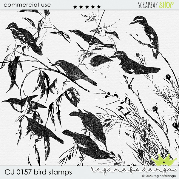 CU 0157 BIRD STAMPS - Click Image to Close