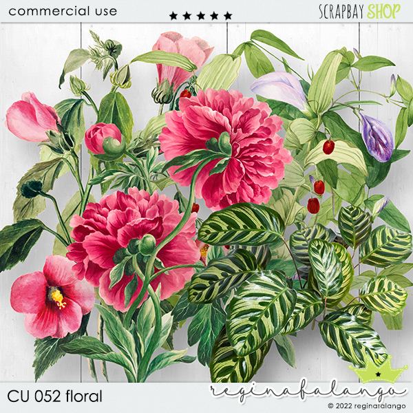 CU 052 FLORAL - Click Image to Close