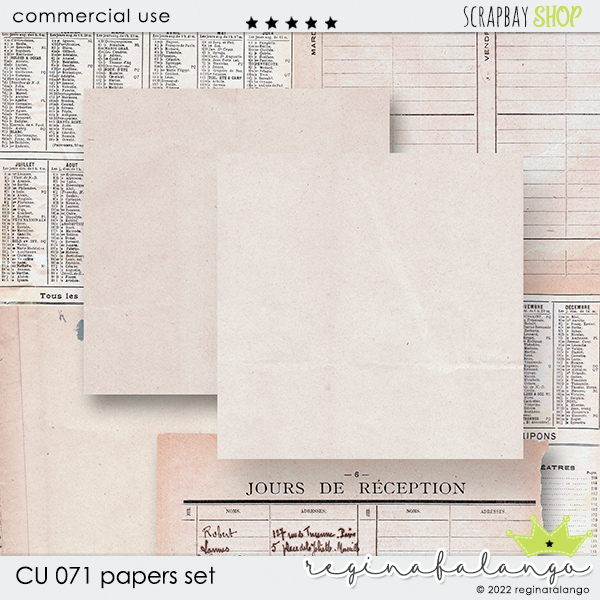 CU 071 PAPERS SET - Click Image to Close