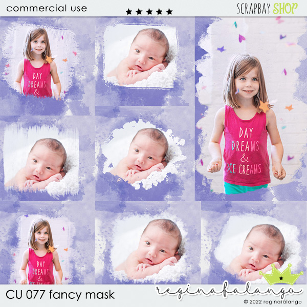 CU 077 FANCY MASKS - Click Image to Close