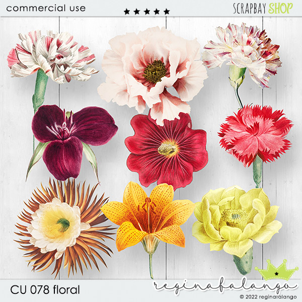 CU 078 FLORAL - Click Image to Close