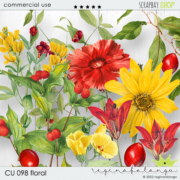 CU 098 FLORAL - Click Image to Close