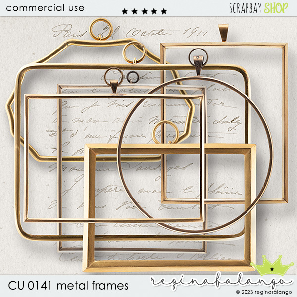 CU 0141 METAL FRAMES - Click Image to Close