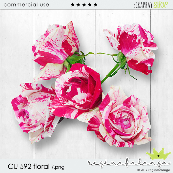 CU 592 FLORAL - Click Image to Close