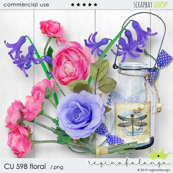 CU 598 FLORAL - Click Image to Close