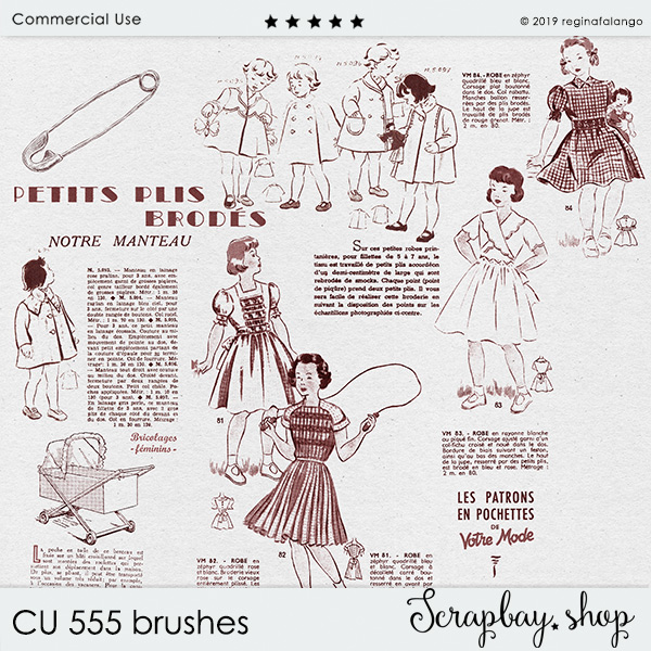 CU 555 BRUSHES FASHION - Click Image to Close