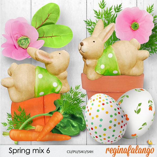 SPRING MIX 6 EASTER - Click Image to Close