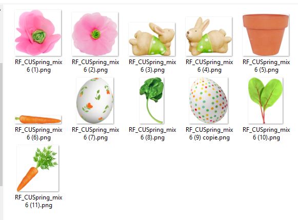 SPRING MIX 6 EASTER - Click Image to Close