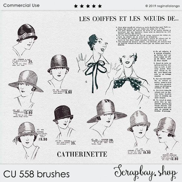 CU 558 BRUSHES FASHION - Click Image to Close