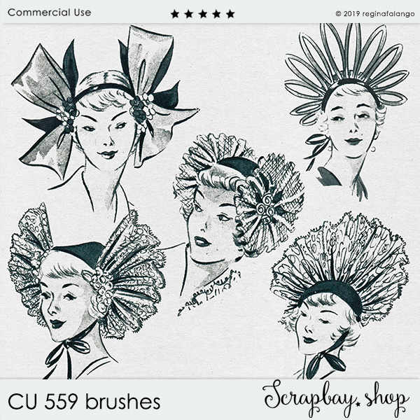 CU 559 BRUSHES FASHION - Click Image to Close