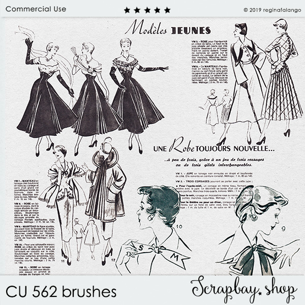 CU 562 BRUSHES FASHION - Click Image to Close