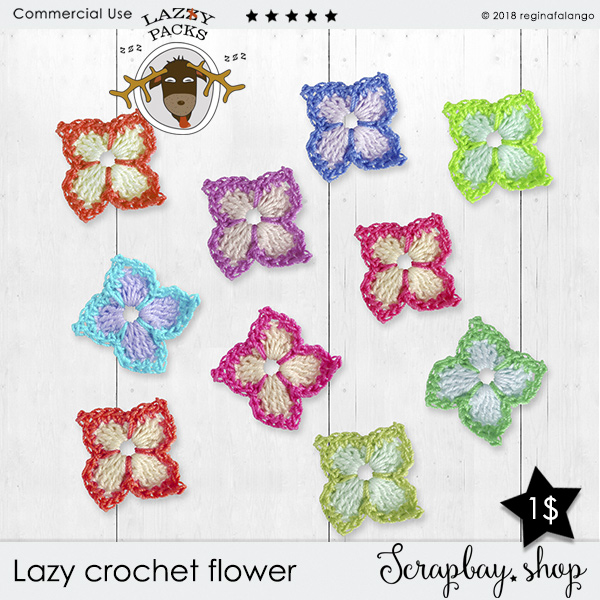 LAZY CROCHET FLOWERS - Click Image to Close