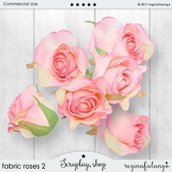 FABRIC ROSES 2 - Click Image to Close