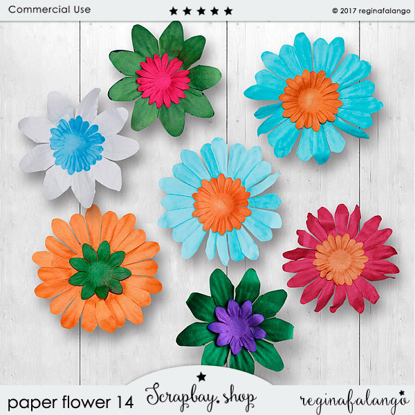 PAPER FLOWERS 14 - Click Image to Close