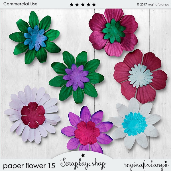 PAPER FLOWERS 15 - Click Image to Close