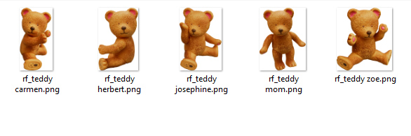 TEDDY FAMILY 1 - Click Image to Close