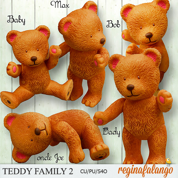 TEDDY FAMILY 2 - Click Image to Close